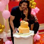 Debina Bonnerjee Instagram - Happy anniversary my partner… you complete me ( literally ) now with a complete family … let’s begin this beautiful innings of our marriage 💪🏼❤️❤️❤️ . #happyanniversary #gurmeetchoudhary #debinabonnerjee #gubina #reels #trendingreels Colombo, Sri Lanka