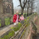 Debina Bonnerjee Instagram - One of the chilliest day in the history of …. Our life 😬 . . . #chester #chestercathedral @guruchoudhary Chester Cathedral