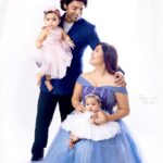 Debina Bonnerjee Instagram - Hi World! That’s my miracle baby @divishaadiva 🥰🧿 Good vibes & blessings always 🙏🏻 #myfamily💖 . 📷 : @memoriesbybarkha Gurru & I Styled by : @stylingbyvictor @sohail__mughal___ @official_christianheritage Assisted by - @styleby_antara Babies dresses by @jeevitaoberoi Maasi . . #blessings #love #gurmeetchoudhary #debinabonnerjee #liannachoudhary #divishachoudhary
