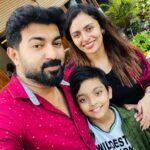 Dhanya Mary Varghese Instagram - Thank God for all the blessings till last year. Thanks to all our friends who supported and cared in our ups and downs. May god bless you with a great year ahead. From the core of our hearts we wish you all a very Happy New year.❤️ #happynewyear #2023newyear #behappyalways #johnjacob #dhanyamaryvarghese #actors #family