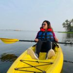 Dhanya Mary Varghese Instagram - Sometimes we need a break... 😜 @paloma_backwater #dhanyamaryvarghese #life #friends #friendship #resort #backwaters #backwatersofkerala #resorts #palomabackwaterresort #actorslife #biggboss