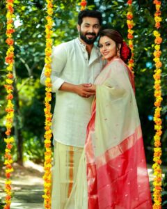 Dhanya Mary Varghese Instagram - Giving, sharing, loving and celebrating together - that’s the essence of Onam.
May this year’s Onam celebration bring more fun to you and your friends and family.

Costumes : @byhand.in

MUA Hair and Styling: @divyas_makeover_

DOP: @jeevas_gladmantis
  @_raylightsphotography_

Ornaments: @dheeksha.jewels

#dhanyamaryvarghese#johnjacob #lifewithjod #byhand #onamwear #onamcelebration #malayalamcinema #daya #seetha #deepak #indianwear#ethinicwear #byhandclothing #ethicalfashion #byhandkochi #cottonfabric #malayalamactress #malayalamactor #maheshwarisilk