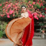 Dhanya Mary Varghese Instagram - I hope this Vishu will bring cheer, prosperity, and peace into your life. Happy Vishu 💛💛💛❤ MUA : @divyas_makeover_ DOP : @jeevas_gladmantis @_raylightsphotography_ 👗 : @thanzscouture #dhanyamaryvarghese #actress #model #dancer #salwarsuits #elegant #malayalammovies #malayalamserial #biggboss #biggbossmalayalamseason4 #photography #photooftheday #photoshoot#vishu #festival