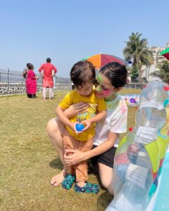 Ekta Kaul Instagram - Holi dump.. 💕💕 
Happy Holi everyone !! 🌈🌈