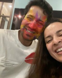 Ekta Kaul Instagram - Holi dump.. 💕💕 
Happy Holi everyone !! 🌈🌈