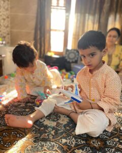 Ekta Kaul Instagram - Happy rakhi my life lines 💕💕
