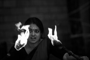 Gayathri Arun Instagram - These photos are the reminder of a truly unforgettable experience, Navarasa Sadhana. 
A workshop conducted by dearest Guru Venu Ji, which was full of activities designed to help us further our acting skills.  It include the lessons on the fundamentals of acting through Navarasas and Vyabhichari Bhavas. The practice sessions, improvisations, the stories of Guruji, and the extremely talented peers - what more could one ask for? The whole process was made even more enjoyable by the amazing atmosphere of the workshop at Natanakairali. Venu G created a warm and welcoming environment, where everyone felt comfortable to express themselves and take risks. Thank you @natanakairali, Venuji, Nirmala teacher, @kapilavenu and all my dear batch mates.. 
miss u all❤️🙏
📸 @manojparameswaran #NavarasaSadhana #ActingWorkshop #ActingSkills #Theatre #selfevolution #PerformingArts #ActorLife #ActorsLife