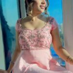 Hamida Khatoon Instagram - Pink love Attire: @bytarunisrigiri #hamida #reels #reelitfeelit #telugureels