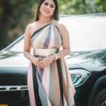 Hamida Khatoon Instagram - Happiness is a mood Positivity is a mindset Designer :- @ohanahyd Style by :- @khan_mehraj Jewellery :- @ambicapearlsandjewellers Photographer :- @hfotofang #hamida #hamidakhatoon #instagood #instagram #photoshoot #photography #starmaa #stlye #photoshoot Annapurna Studio Banjarahills