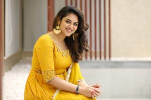 Indhuja Ravichandran Instagram - Clicks @arunprasath_photography 
Costumes @adhiktha_by_sn