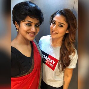 Indhuja Ravichandran Instagram - Happy Birthday to the strongest &prettiest women I have witnessed in our industry “The lady superstar “who gives 100% soul to everything she does..A true fighter and a genuine hearted person ❤️ I owe a heartfelt thanks for paving way and being an inspiration for many women out there...pleasure working with u and your name will be cherished forever by all mam...love you for your heart and art u got ❤️ @wikkiofficial 
#hbdnayanthara #ladysuperstar #pretty #smileforver ❤️