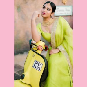 Indhuja Ravichandran Instagram - The Note Of The Perfect Personality Is Not Rebellion,  But Peace !

Photography @soozanapvan
Hair & Make up @renuka_mua
Styling @beingroofa
Studio: @studio24chennai
Clothing @yoshnasbyela