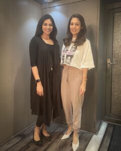 Indhuja Ravichandran Instagram - Happiest birthday to the most genuine and strongest persona I know…! 
Wishing you eternal happiness & love on this special birthday of yours ❤️

#happybirthdaynayanthara #ladysuperstar