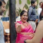 Ira Khan Instagram - Have you met the happiest and most fun person at our engagement? ❤️❤️🤗🤗 I hope my spirit grows to be as free as your’s. @pritam_shikhare . . . 📸 @etherealstudio.in Café Panama Mumbai