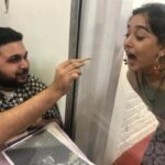 Ira Khan Instagram - Don't forget to play as you work❤ Silly pictures, miming, soya sticks and Roozbeh always make things better. Happy Friday!🤗🤗 . . . #work #play #sillypictures #mime #mindthedoor #soyasticks #tgif #friday #friends #hugs