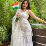 Ishita Raj Sharma Instagram - Carrying my own little INDIA in my heart❤️ Happy Independence #foreverthatIndian Home, Delhi