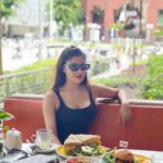 Ishita Raj Sharma Instagram - But first, I’ll eat some leisurely breakfast, then change the world > uhhh right ok— if not, then atleast change my mood 😝🍇🍉🍒🥙🍲🧇🥞🍮 Orchard Road, Singapore