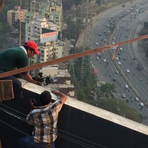 Janvi Chheda Instagram - Daya Sir, one of the most hard-working, immensely committed actors, on the 35th floor rooftop!
.
.
#cid #cidshoot #behindthescenes #throwback #nofilter #noedit