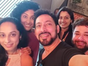 Janvi Chheda Instagram - When we teleported to the year 2015🤪 . Afternoon spent over a hearty meal, roaring laughters and crazy conversations. I love this madhouse! . #cid #cidians