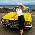 Jayshree Soni Instagram – It all starts with a dream. You me aur hum @adinlove6  #drivemecrazy #jaguar #vintagestyle #vintagejaguar #1974 #yellow #myfav #you #letsgo #longdrive #vintagefeel #2022 Victoria, Australia