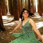 Jayshree Soni Instagram – Saathiya… ❤ #arrahmanmusical🎧🎶 #redwoodforests