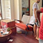 Kalki Koechlin Instagram - Been a tough long week but not without everyday gems #packingandmoving #floatingfamily #boxesandrangolis