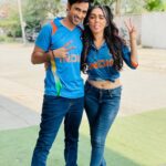 Karan Sharma Instagram - Vivaan - Reema ka Tashion Dekhne ke liye Are you Guys ready ??.. watch Oswal’s Cricket League 😎#comingsoon at 6pm @colorstv @rstfofficial #reevaan #sasuralsimarka2 #karansharma #tanyasharma