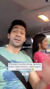 Karan Sharma Instagram - Before every  exam 😂- @itsshubhanshisingh - kitna bhi padlo ana zero hi hai 🤓😂#fun #karansharma  #comdey #comedyreels #instafun
