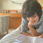 Konkona Sen Sharma Instagram – This boy, helping me learn my lines ♥️