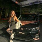Krissann Barretto Instagram - So excited to be at this Electrifying Mahindra EV Fashion reveal event ♥️💫 Thankyou @mahindra_born_electric @mahindra_auto @mahindraxuv400 #MahindraEVFashionFestival #Mahindra #BE #xuv #bornelectricvision #anexhibitevent Hyderabad High-tech City