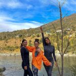 Krystle D'Souza Instagram - Detailed documentation of what went down in #himachalpradesh 📍 : : #dharamshala #tirthanvalley #kullu #tandi #jibhi #trekking #riverrafting #himachal #friends #mountain #river #raft #trendingreels #trending #beautifulhimachal #travel #bonfire #travelreels Himachal Pradesh