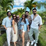 Krystle D'Souza Instagram - Todays lesson : When life gives you sugarcane make rum 🍹 . . Today at @chamarel_rum_distillerie we learned some and drank some ! #chamarelrumdistillery #rhumriechamarel #MauritiusNow #FeelOurIslandEnergy #mauritiustourism @mauritius.tourism . . TOP - @kene.co_ x @vblitzcommunications 💙 Rhumerie de Chamarel