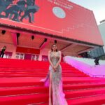 Krystle D'Souza Instagram - Jab We MET ! Think. Manifest. Believe. ♾️ . . Walking up these stairs felt surreal. Can’t wait for the real deal someday! Till then i’ll live in my La La land ❤️ . . . #2022 #throwback #MET #redcarpet #manifestation #thoughtsbecomethings