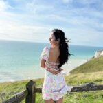 Mahima Makwana Instagram - ✨ Stylist- @suveera.swetesh.stylist MUA- @mannysamra_mua 📷 - @sezmin_salim Beachy Head