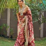 Manjula Paritala Instagram - #saree and maggam work border @studiosaachi