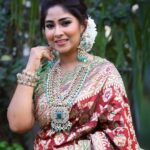 Manjula Paritala Instagram - #silver Jewelry with gold plated @goyazsilverjewellery