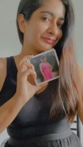 Megha Mathew Instagram - Thank you for framing my memories ❤️ @thesquareprints 
#ree #reels #photo #memories #photoframegifts #loveyou #thankyou.