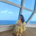 Mouli Ganguly Instagram - Smell the sea and feel the sky Let you soul and spirit FLY . @cordeliacruises . . #mouliganguly #belimitless #vast #endless #travel #sea #sealife #cruising #cruise Cruise