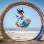 Mukti Mohan Instagram - Beach more...Tire less. #MUKTIxNORULES Conceptualised, shot and edited by @crossover_studios photography by @shaurya_bajpai Styled by @dharagandhistylist Outfit @tyagiaishwaryapremprakash Make up by @kanika_arrora assisted by @khushh_nishad Hair by @mayurinalli_h_mua assisted by @mua_jitima