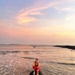 Nalini Negi Instagram - All we have is now ❤️ #sunset #sea #beach #beachvibes #run #workout #nature #love