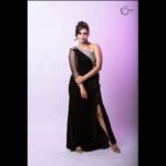 Neha Gowda Instagram - 🖤 #black #my #colour #and #this #is #my #favourite #outfit #bigbossfinale #season9 @athira_couture_ @raghavstudios