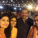Neha Mehta Instagram – Neha Mehta with Rima prachi anddd Tiku Uncle Friend cum Family 🙏😇😇💖💖