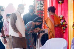 Neha Mehta Instagram - In sweet memory  of 'Pujit rupani'  beautifully organised by Mrs Anjali rupani and mehul rupani. Tks Mr Aashu patel. And Team for spreading Happiness around. 🙏 🇮🇳
