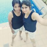 Nimeshika Radhakrishnan Instagram - Friendship is not about quantity🧚‍♀️its all about quality 👭on who u pick up as#Happieeeeee friendship day to all lovelies#celebrate each and every moment