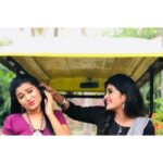 Nimeshika Radhakrishnan Instagram - ❤️ur most loved Meera & Preethi @akshitha_bopaiah Green Coconut Resort, Chennai