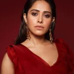 Nushrratt Bharuccha Instagram - The Usual Please 🍷 Outfit @ridhimabhasinofficial Earrings @amrapalijewels Stylist @nidhijeswani Makeup @tanvismarathe Hair @ashwini_hairstylist Photographer @shivamguptaphotography