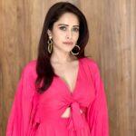 Nushrratt Bharuccha Instagram - 💃🏻 Dress @worldofraofficial Earrings @shopanatina @ascend.rohank Stylist @nidhijeswani Makeup @shaylinayak Hair @ashwini_hairstylist