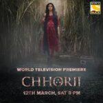 Nushrratt Bharuccha Instagram - Ek nahi chaar saayon se hoga Sakshi ka aamna-saamna! Kya inn se peecha chuda payegi woh apna? Find out in the #WorldTelevisionPremiere of #Chhorii 12th March, Sat 8 PM, only on @sonymax. @furia_vishal @primevideoin @tseries.official @tseriesfilms @abundantiaent @crypttv @Psychscares @ivikramix @shikhaarif.sharma @notjackdavis #Bhushankumar @ritwickm_ @instasaurabh @mitavasisht @rajeshjais @yaaneabharadwaj @thevishalkapoor #ChhoriiOnSonyMAX #MoviePremiere #WorldTelevisionPremiere #DeewanaBanaDe