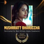 Nushrratt Bharuccha Instagram - Ecstatic to be nominated by @busanfilmfest 2021 for its 3rd Asia Contents Awards. Feel honored to see my name alongside other talented actors from different countries. Ajeeb Daastaans journey is still getting sweeter by the day 💕 Reposted from @dharmaticent#AjeebDaastaans taking an extraordinary turn as the stellar performer @nushrrattbharuccha gets nominated for the 'Best Actress' category in #AsianContentsAwards2021!✨ . . . #Dharmatic #Films #Movies #Iconic #Cinema #Instagood #Instadaily #Mood #Awards #AsianAwards #BestActress Nushrratt #NushrrattBharuccha Reposted from @dharmaticent