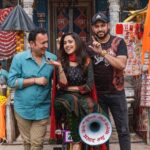 Nushrratt Bharuccha Instagram - We are happy and We know it! #JanhitMeinJaari @anudsinghdhaka @annukapoor @iamparitoshtripathi @writerraj @Jai_basantu_singh @vinod.bhanushali #KamleshBhanushali @the_vishal_gurnani @vimal.lahoti @sonali_singh4 @krishanurathore @chirucam @shradhachandavarkar @buntyraghav_sre @rajesh_raghav_ @juhiparekhmehtaofficial @bsl_films @thinkinkpicturez @shreeraghaventertainment